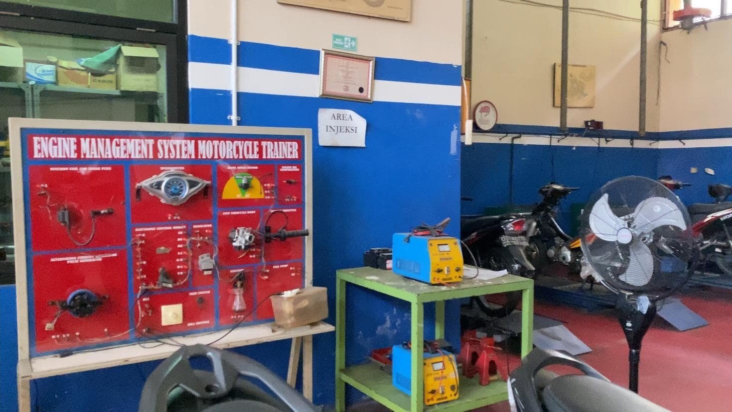 pelatihan gratis otomotif sepeda motor