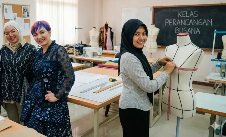 Pelatihan Perancangan Busana Gratis!